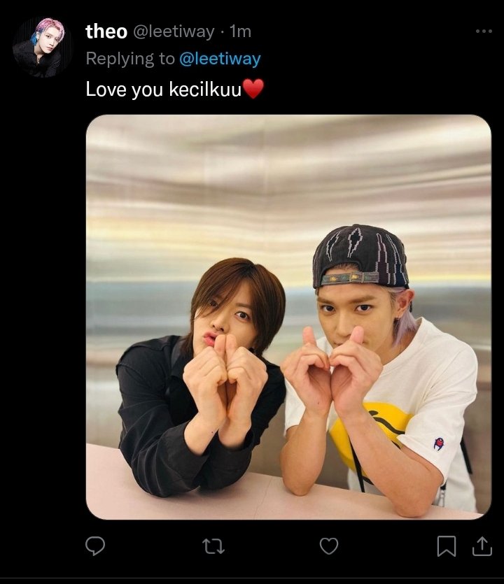 1404isme's tweet photo. #taeyu three tweet sosmed au
Like always 🌹🍒 https://t.co/63bOkYp61c