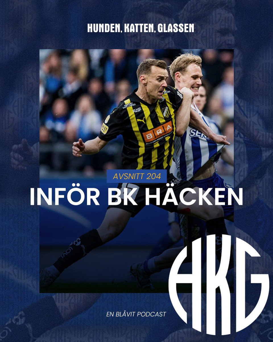 #204: Inför BK Häcken

▪️ HKG-CUP
▪️ Samkväm på Stenugnsbaden
▪️ Nya Hagen
▪️ Elis och Robin Olsen
▪️ Garanten för tre poäng 
▪️ Landslagsreflektioner

Lyssna här 👇🏼
open.spotify.com/episode/5hDCpE…

#ifkgbg #bkhacken #allsvenskan #svff