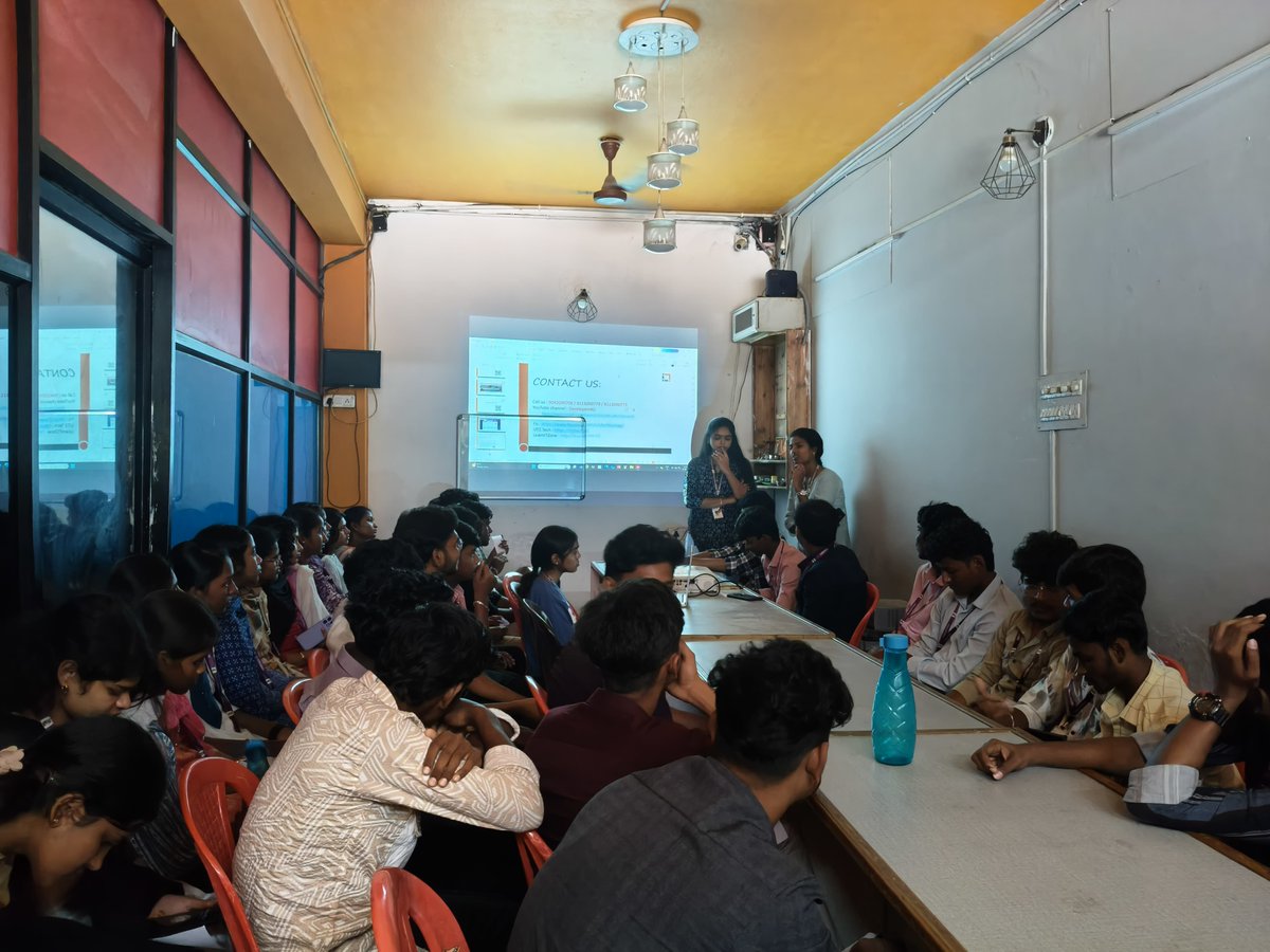 LITZTech's tweet image. ✨ A big thank you to Hindusthan College of Arts and Science for organizing an amazing industrial visit to Litz Tech!

Exploring the real-world applications of Artificial Intelligence was truly inspiring 🤖💡