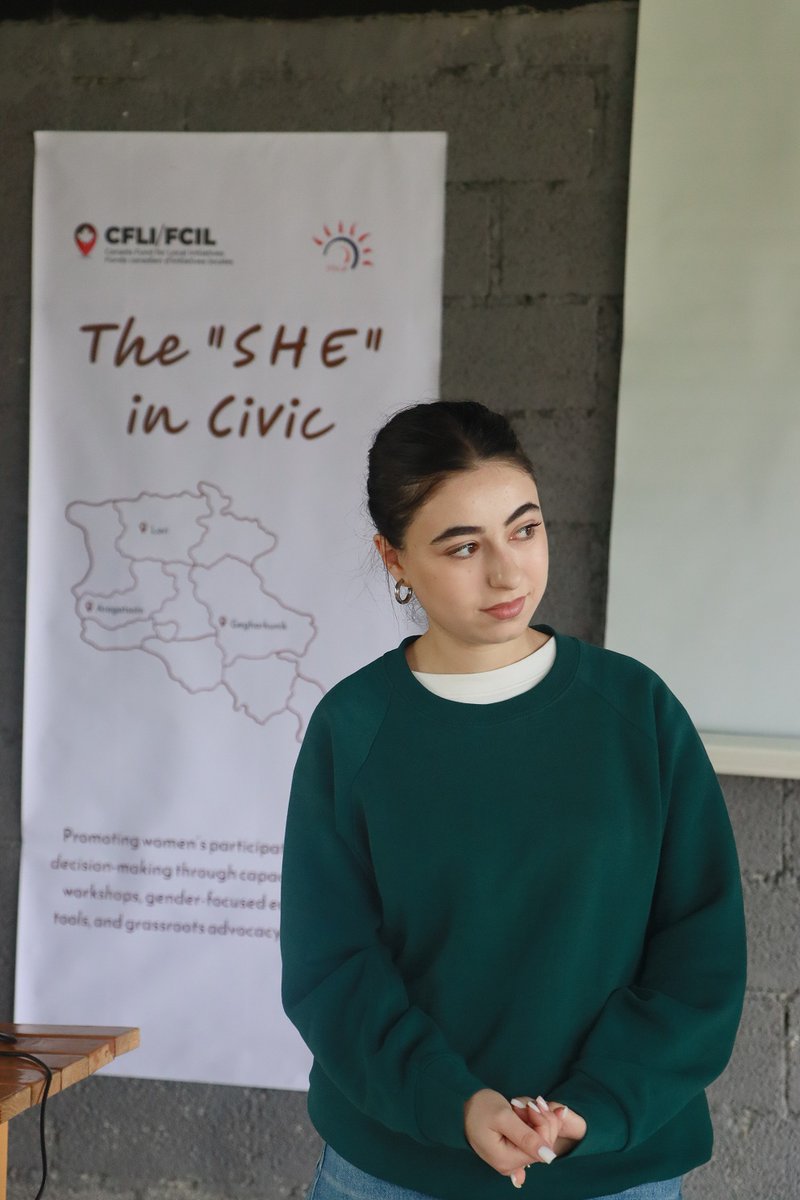 Wonderful to welcome young women from Armenian regions participating in the “STEROTYPES:CUT” workshop organized by "We" youth NGO through #CFLI funding as it strengthens their understanding of human rights, gender equality, leadership, and community participation.