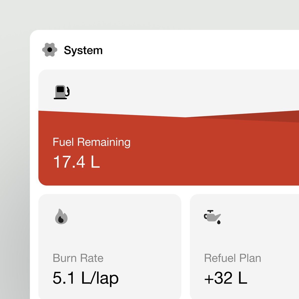 hakimhn_'s tweet photo. Car system card component ui https://t.co/Ph3Qdjiuvh