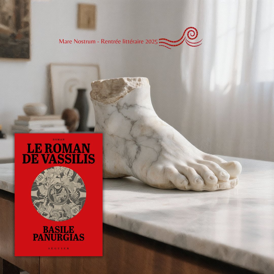 Dans "Le roman de Vassilis", Basile Panurgias met en scène un architecte en exil face à la mémoire, au deuil et à l’Acropole. Un roman singulier publié aux Éditions Séguier.

Découvrez notre lecture : cutt.ly/mrCagvbi
Et notre Podcast (1’40) : cutt.ly/3rCahDg0