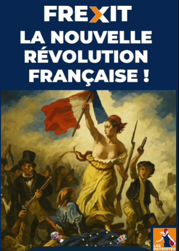 🟦⬜️🟥

Nous irons jusqu'à la Nouvelle Révolution Française, par le #FREXIT !

💪#LesPatriotes 💪#Philippot💪

🇫🇷 🇫🇷 🇫🇷 🇫🇷 🇫🇷 🇫🇷 🇫🇷 🇫🇷 🇫🇷 🇫🇷 🇫🇷 🇫🇷 🇫🇷 🇫🇷 🇫🇷 🇫🇷 🇫🇷 🇫🇷 🇫🇷 🇫🇷 🇫🇷 🇫🇷