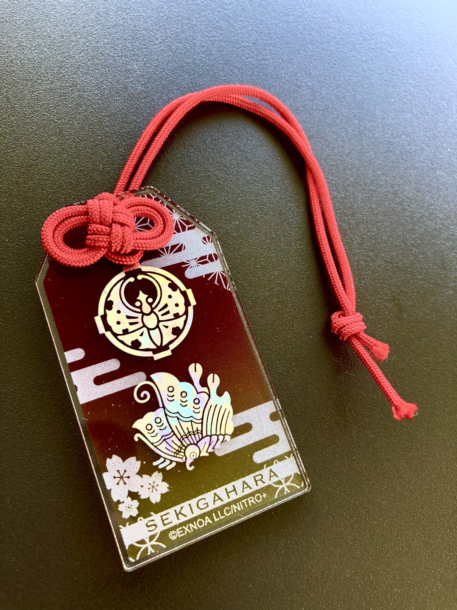 御守り風　アクリルホルダー　５個セット　刀剣乱舞　関ケ原 御守り風 アクリルホルダー 5個セット 刀剣乱舞 関ケ原古戦場