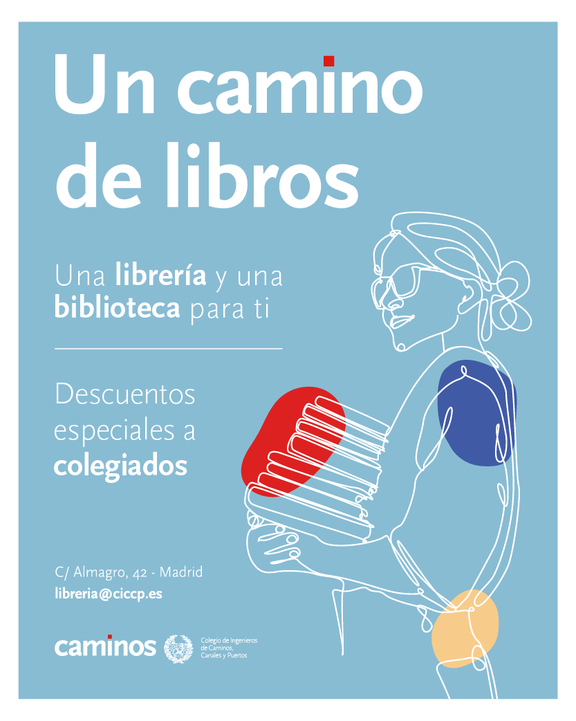 Colegio de Ingenieros de Caminos (@colegiocaminos) on Twitter photo Te proponemos antiguas y nuevas ediciones sobre distintas temáticas de la ingeniería.
Como colegiado y con el email de tu ficha obtendrás un 5% de descuento en una gran parte del catálogo.
Librería del <a href="/Colegiocaminos/">Colegio de Ingenieros de Caminos</a> --> ow.ly/Tu7k50SMTSF Te proponemos antiguas y nuevas ediciones sobre distintas temáticas de la ingeniería.
Como colegiado y con el email de tu ficha obtendrás un 5% de descuento en una gran parte del catálogo.
Librería del <a href="/Colegiocaminos/">Colegio de Ingenieros de Caminos</a> --> ow.ly/Tu7k50SMTSF