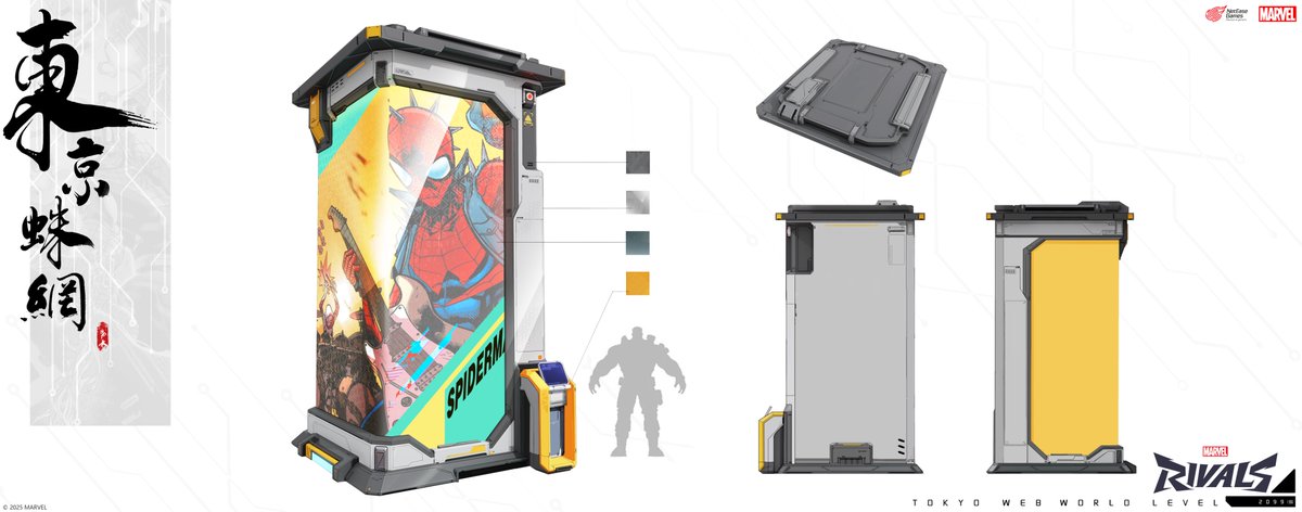 In 2022, I was involved in designing and creating part of the map for the 'Marvel Showdown: Tokyo 2099 - New Shibuya District' project. I hope you guys enjoy these designs!
Artstaion:artstation.com/artwork/nJegoe
artstation.com/artwork/wr3aE9