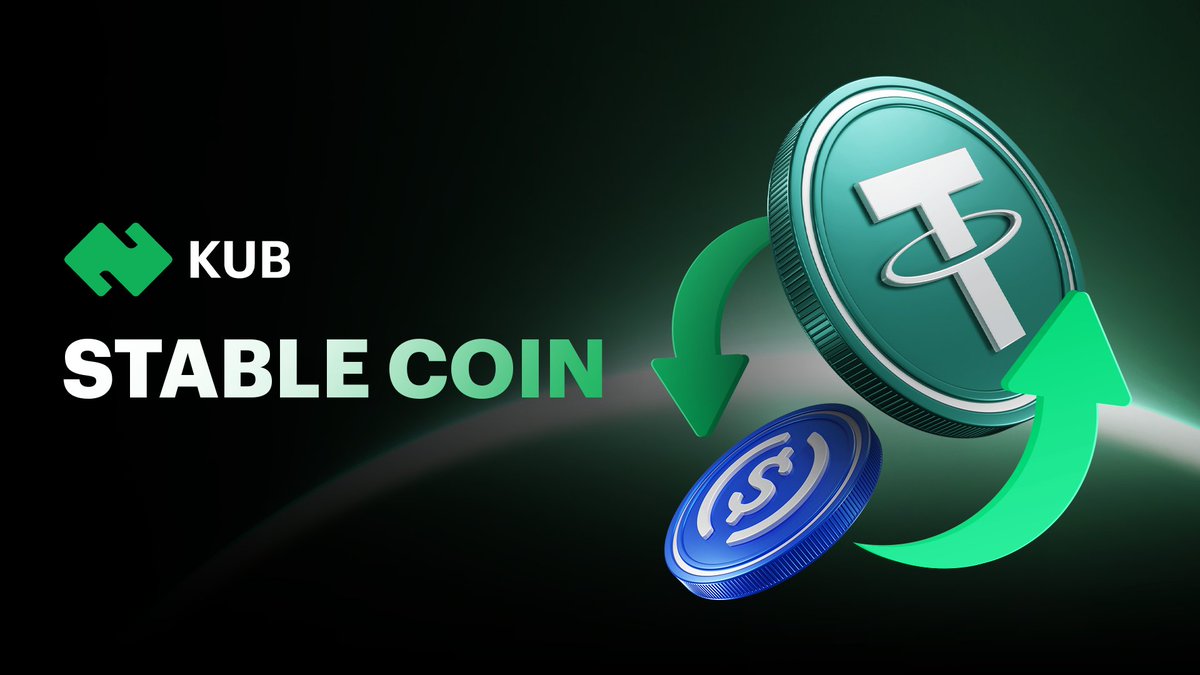 You might not know that one of the things that is most crucial and is the backbone of crypto is the stablecoin.

Learn more about how stablecoins are a crucial part of the digital economy in our Intro to Stablecoins article -> medium.com/@KUBChain/what…