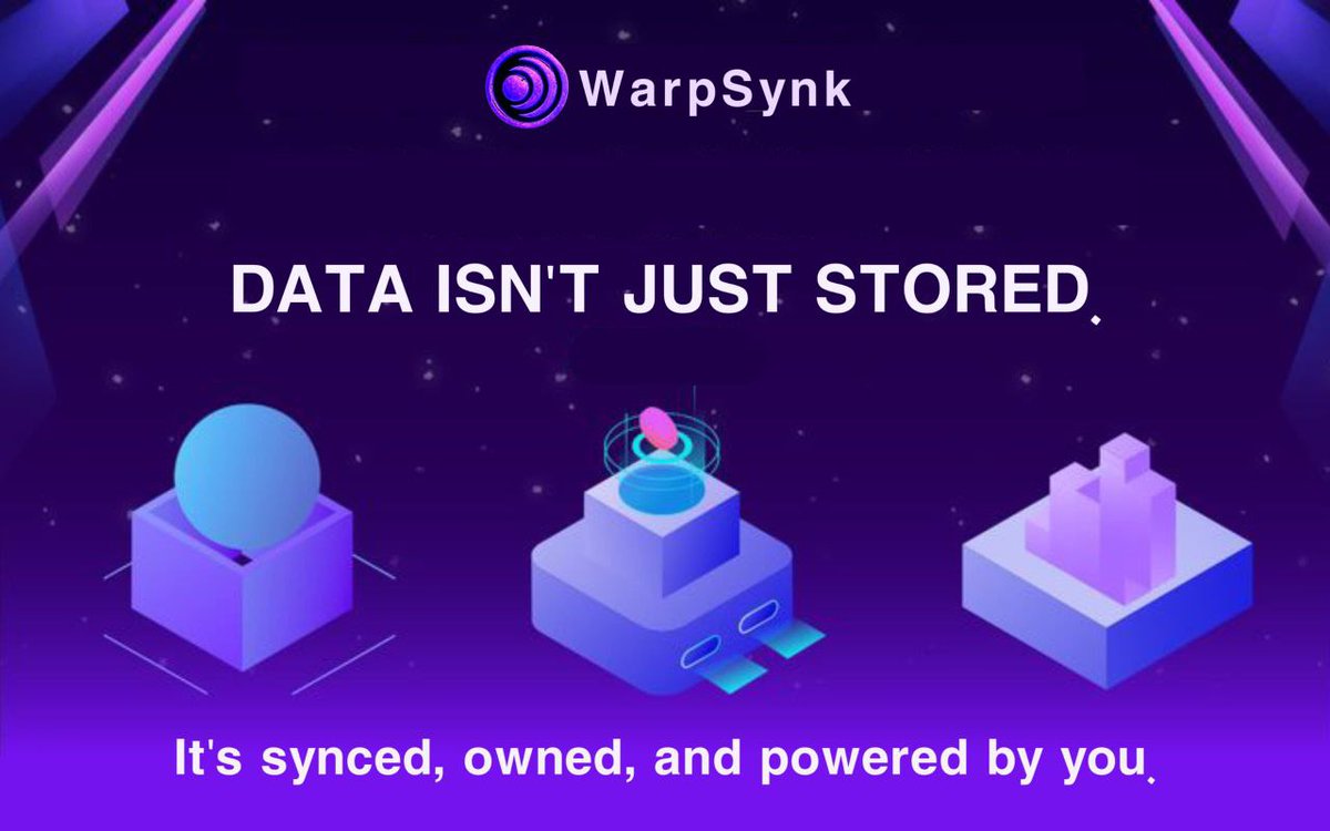 WarpSynk's tweet photo. They said syncing data on-chain was impossible.
Now? WarpSynk is turning it into community power.
If you had the power to sync anything on-chain, what would it be?
#WarpSynk #Solana #DePIN #DataFi https://t.co/Lg99WARmWP