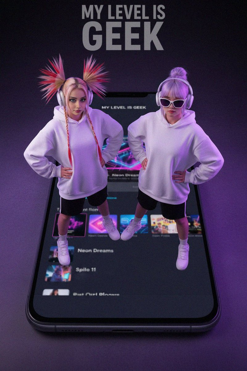 MyLevelisGeek's tweet photo. My playlist?
Just pure geek energy. 🎧💜

#MyLevelIsGeek #GeekVibes #GPTina #GPTinka #April #DigitalDreams #GameOn https://t.co/uov6iDP20F