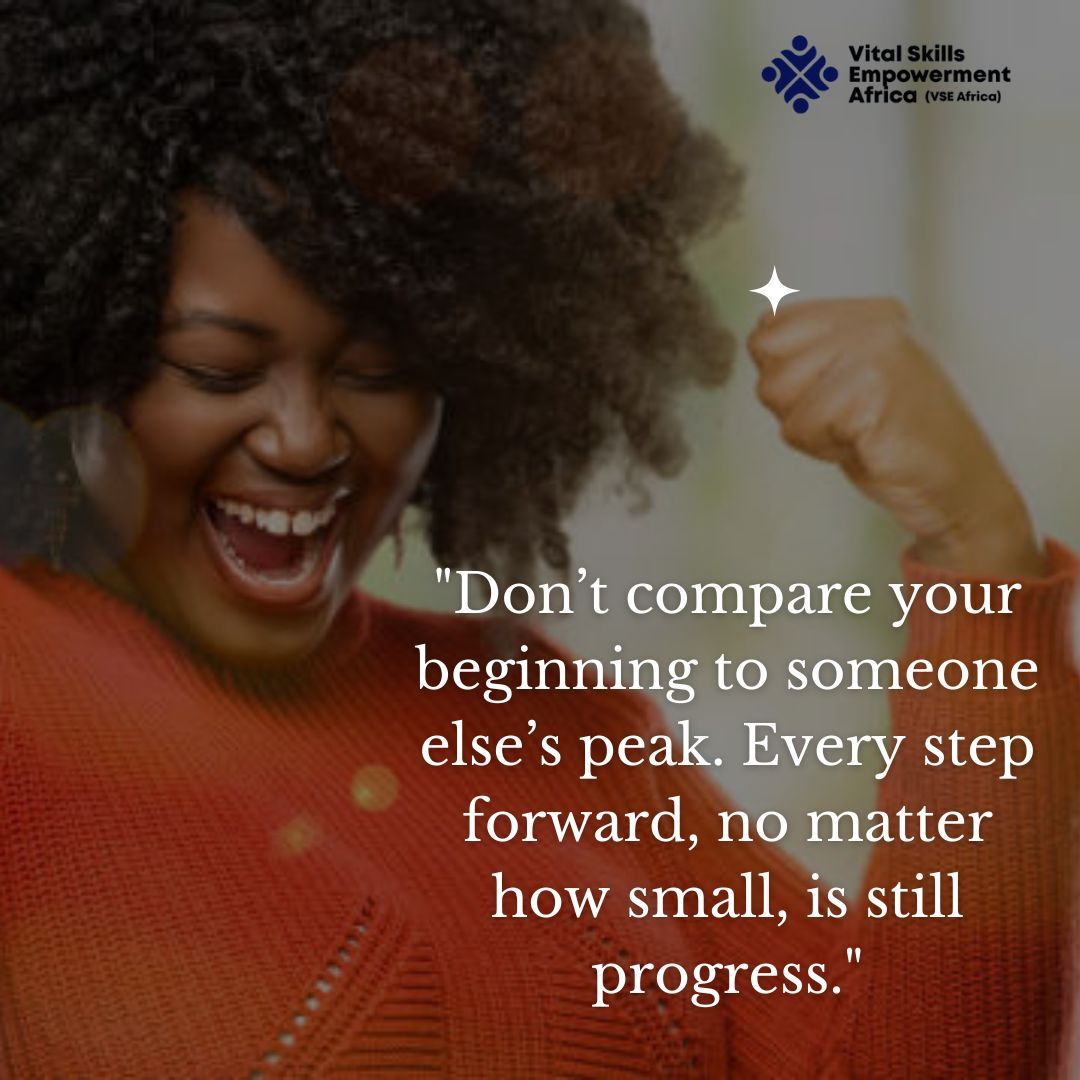 Every expert started somewhere.  Celebrate your progress, no matter how big or small. Even the tiniest steps move you closer to your goals. Keep going, you’re doing better than you think! 

#workfromhome #KeepLearning #Motivation #VSEAfrica #remotework #wfh