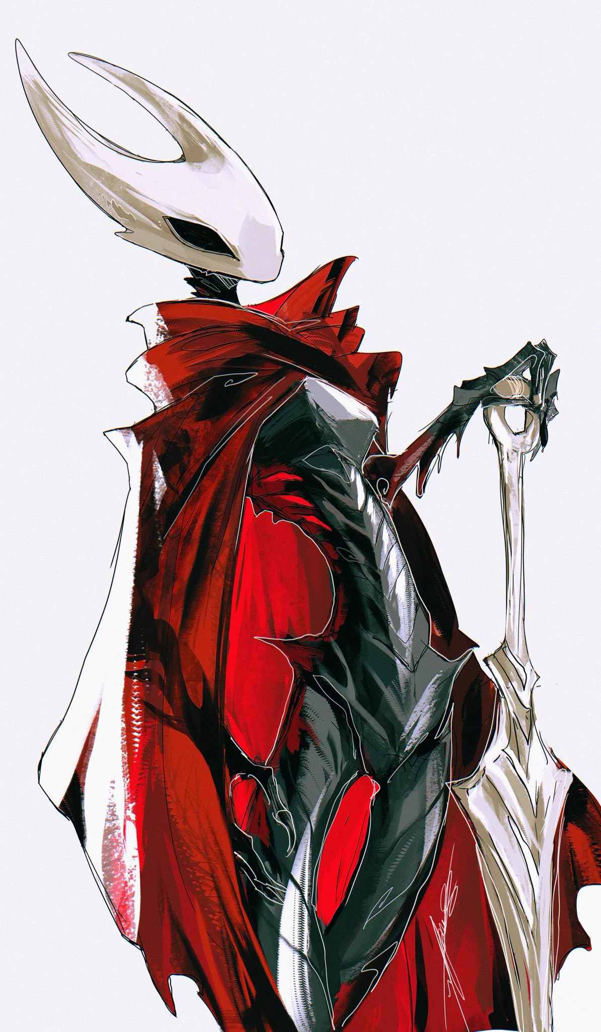 Blood-Starved Hornet #Silksong x #Bloodborne https://t.co/FiHyBV9CmZ