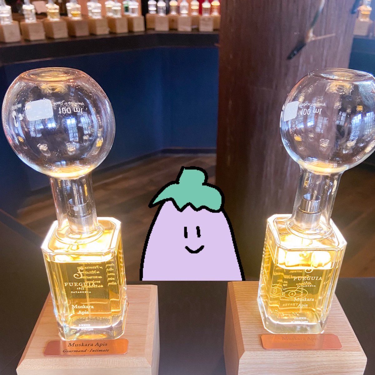 というわけで今日の香水はフエギア店頭で肌乗せしたムスカラアピスⅠ 