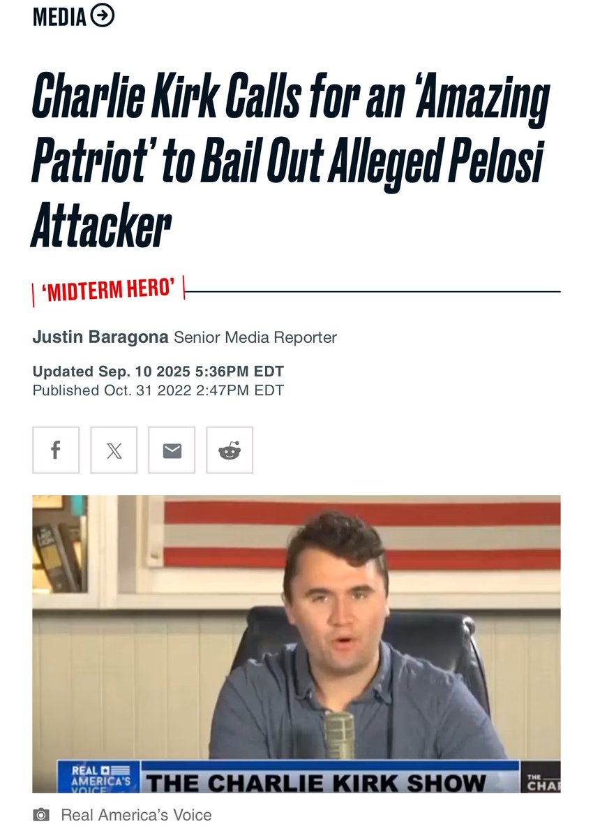 Je vois tellement de réactions à chaud de personnes qui viennent pourtant tout juste d’apprendre qui était Kirk, que je me permets de réagir.

Je suis très activement la politique américaine depuis 2015, je regarde toutes les semaines des streamers/bloggers américains de gauche