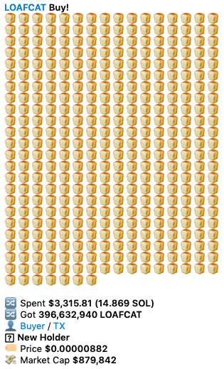 What is smart money?
The stuff that left the party before the DJ played "Sweet Caroline."
🕶️💸
Where's it heading now?
No clue, but it's not hanging around your favorite altcoin Telegram group.
Just follow the wallets, anon.
They never lie.
They just quietly leave. $LOAFCAT
