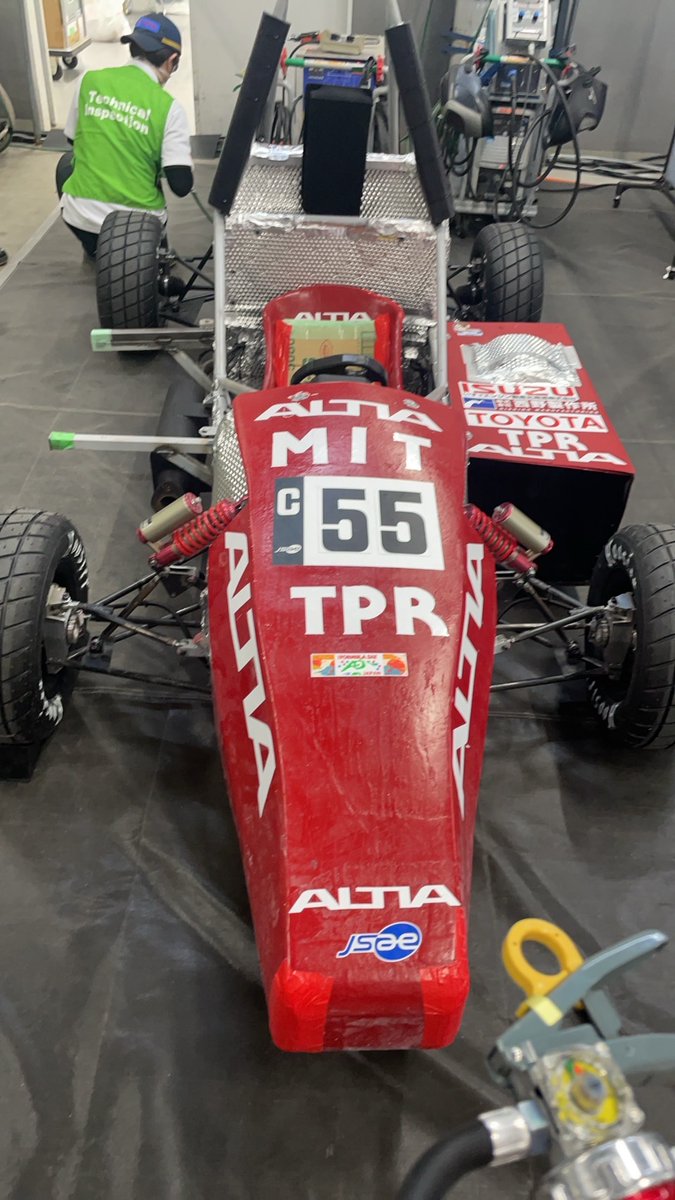 恐らく車検ラストチャンス…
頼む…🙏
#学生フォーミュラ
#FSAE 
#MFP