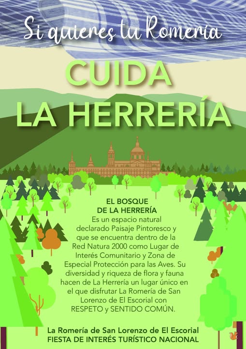 🔵Este domingo se celebra la Romería de la Virgen de Gracia .

👉Cuidar el Bosque de La Herrería es fundamental para disfrutar de un evento de la importancia histórica y la tradición de nuestra Romería