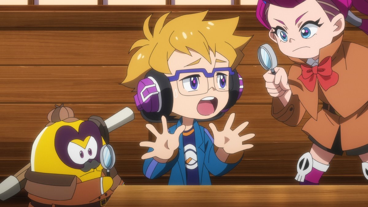 ニャニィです。 📺今週のアニメ『#ニンジャラ』 【第184話】 アカデミーのかぼちゃ畑が