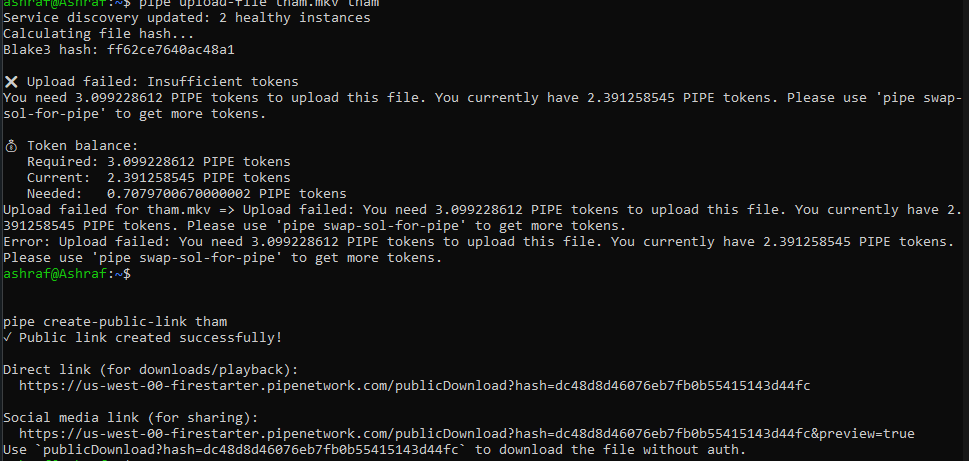 Ashraf47794307's tweet photo. I've been using the Firestarter storage node from Pipe Network. Mark my words, it's the next cloud competitor. It's been a great experience. 🚀 @pipenetwork https://t.co/I7djFO8iVD