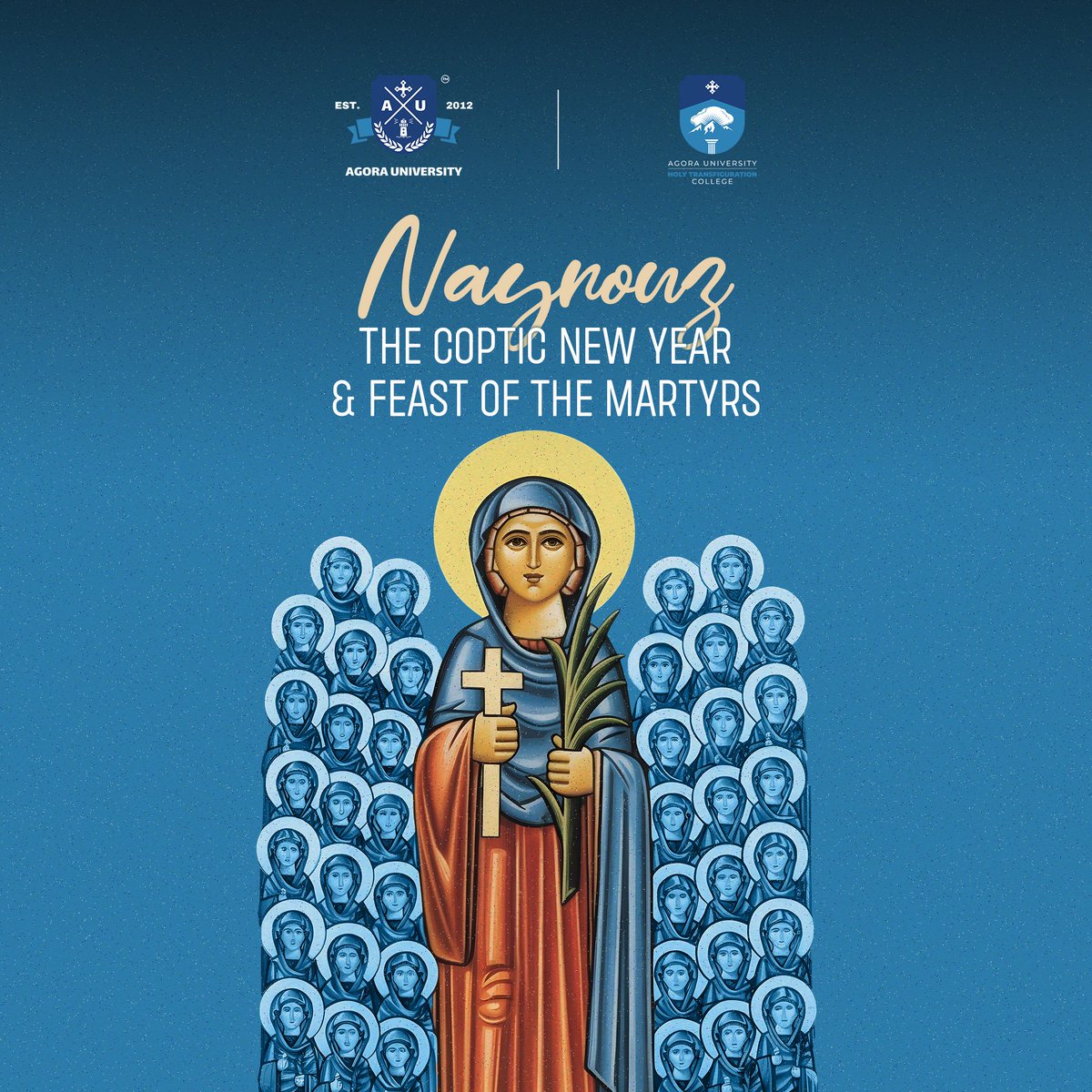 On this Feast of Nairuz, the Coptic New Year, we remember the holy martyrs whose witness (μαρτυρία) proclaims that the Kingdom of God is not of this world. May we live with their faith, bear truth in our witness, and await all things fulfilled in Christ.
#nairuz #coptic #HTC