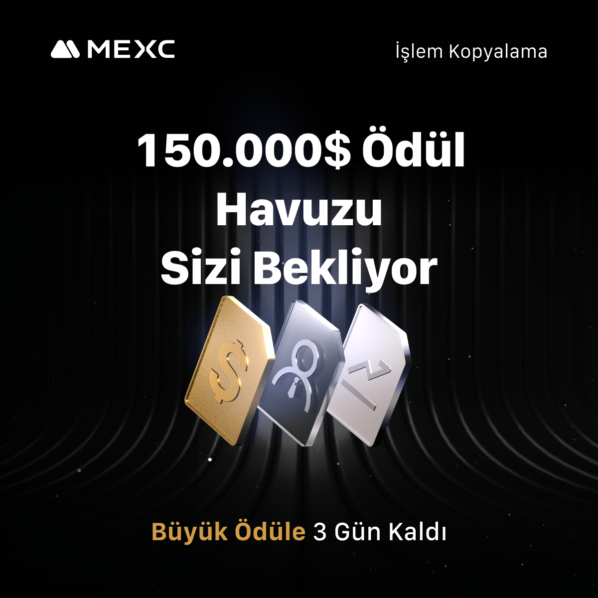🚀 150,000 USDT Ödül Havuzlu İşlem Kopyalama Etkinliği Geliyor!

paylaş ve ekstra 200 USDT Vadeli İşlem Deneyim Bonusundan pay kazan 🎁🔥

 👇Paylaş Kazan Etkinliği:
mexctr.info/4meu8oh
👇İşlem Kopyalama Etkinliği:
mexctr.info/4gfDEGs