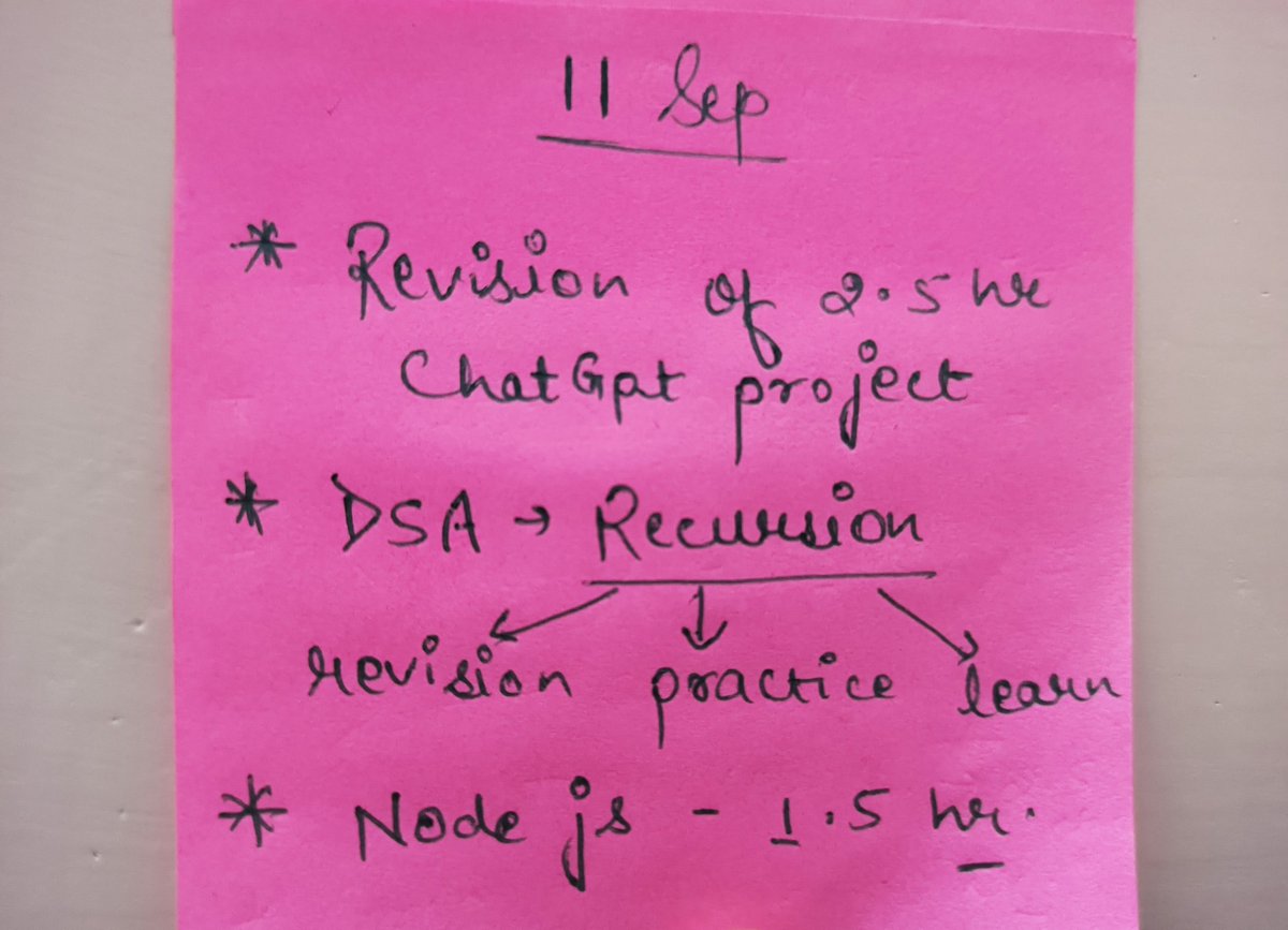 dev_Ashish1's tweet image. Today&apos;s task decided💪

Gotta complete them all by EOD.

#90DaysOfCode #LeetCode #WebDev #DSA #CodingJourney
#mern #letsconnect #Growth #growwin