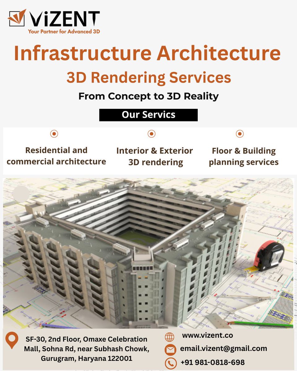 VizentSolutions's tweet image. Architecture 3D rendering services bring your dream into reality by creating lifelike visualizations of your designs. Experience your project before it’s built with precision, creativity, and stunning detail.
Visit us: vizent.co

#ArchitectureRendering #3DRendering