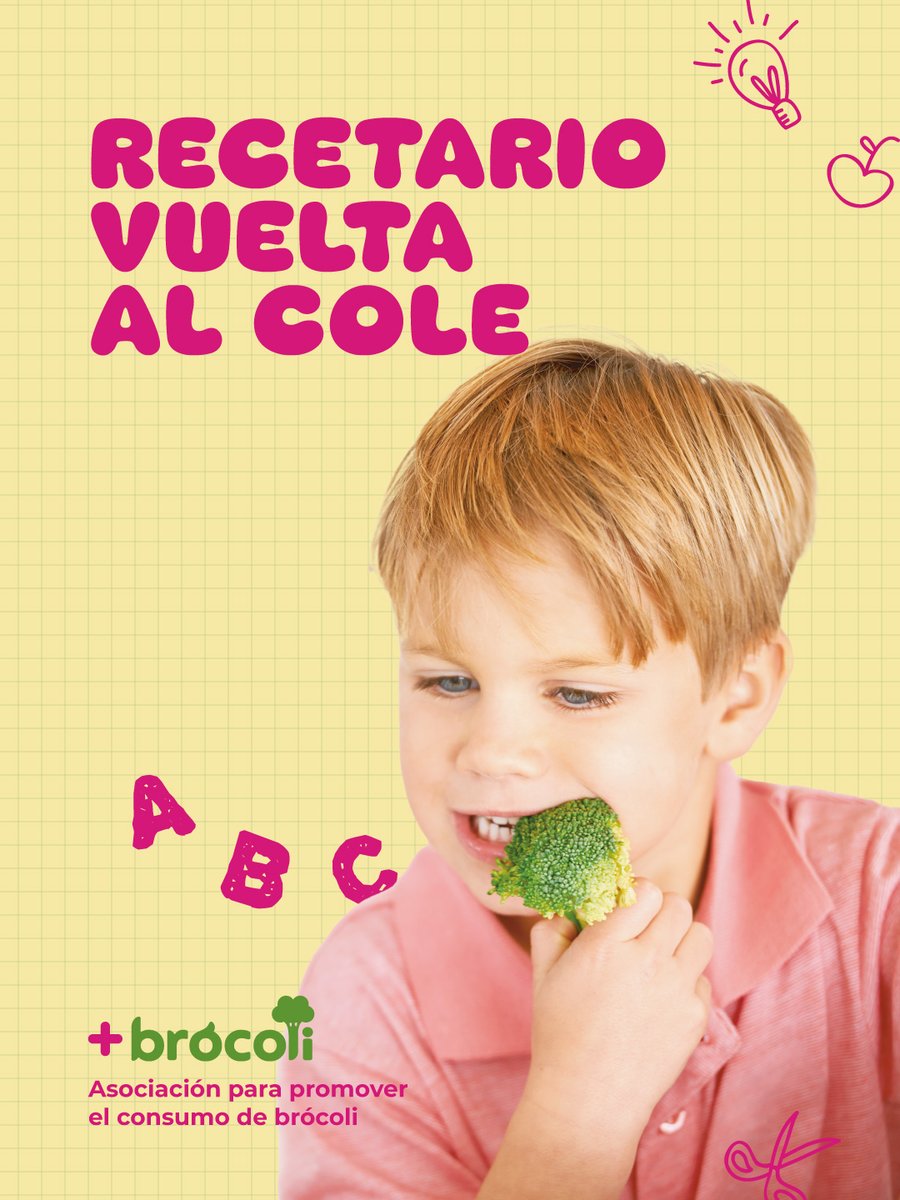 📚🍴 ¡La vuelta al cole sabe mejor con #MasBrocoli!

Hemos preparado un recetario lleno de ideas fáciles, divertidas y nutritivas para que las comidas de peques (y no tan peques) sean todo un éxito. 🥦

👉 Ponle sabor saludable a esta nueva etapa.

masbrocoli.com/wp-content/upl…
