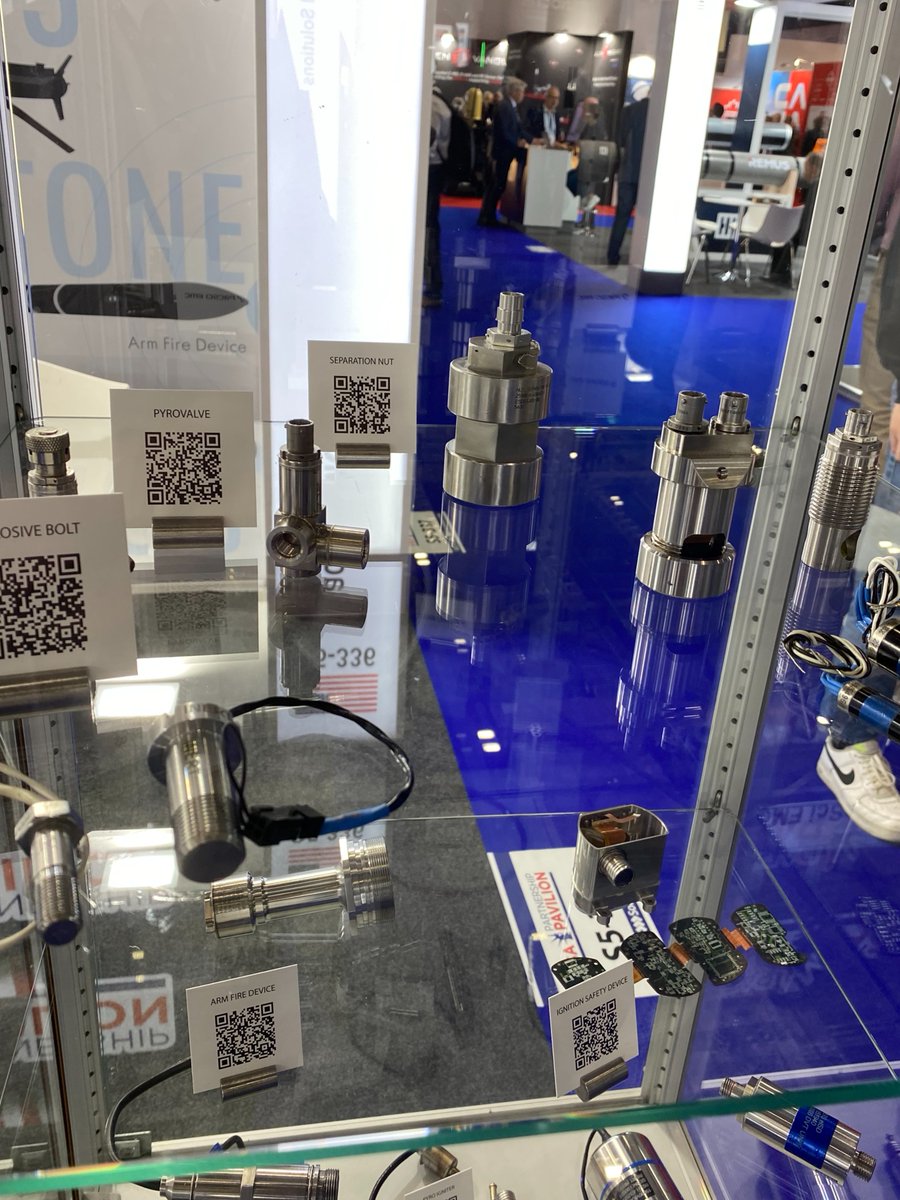 PacSciEMC's tweet image. Thrilled to be at DSEI UK! 

Have you visited us at Stand S5-336 yet? There&apos;s still time! We&apos;re showcasing our pyrotechnic components and subsystems. 

#DSEI2025 #MillisecondsMatter #PacSciEMC