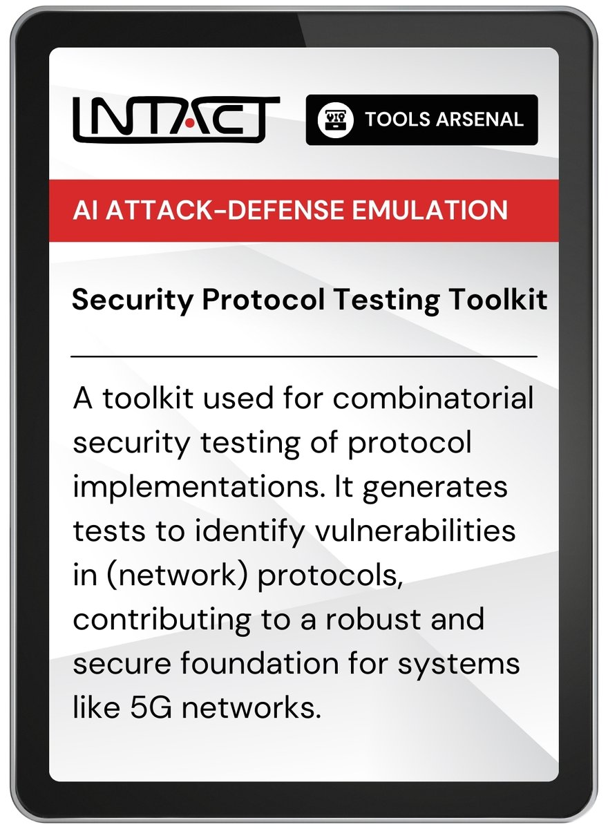 Project_INTACT's tweet image. 🧰New tool in @Project_INTACT&apos;s Arsenal: the SPLIT by @SBA_Research. It uses combinatorial methods for security testing of (network) protocols, planned as part of PUC1.  

📑SPLIT: ercim-news.ercim.eu/en106/special/… 
🔖SBA &amp;amp;  INTACT: intact-horizon.eu/about/

#Cybersecurity #HorizonEurope
