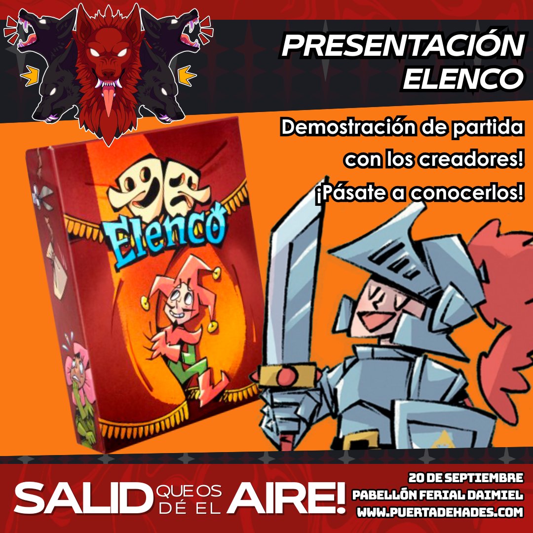 En nuestro espacio tendremos un huequito dedicado a los interesados en conocer el mundillo de las cartas de Pokémon 🃏🐭 y al equipo de desarrollo del juego de mesa Elenco, que estarán presentándolo y a disfrute de los asistentes 🎭🃏
