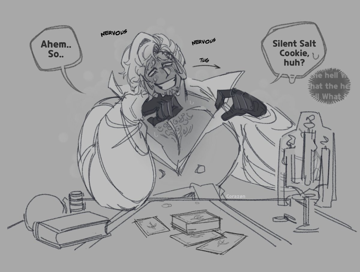 Nevermind he is NOT doing good rn
#Royalmargarinecookie #cookierunfanart #crk