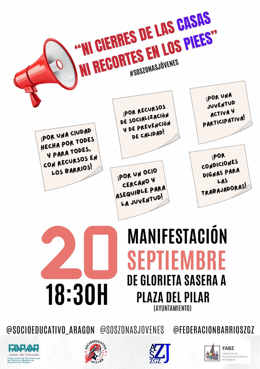 EntabanServ's tweet image. No podéis faltar, familias, monitores y jóvenes de Zaragoza