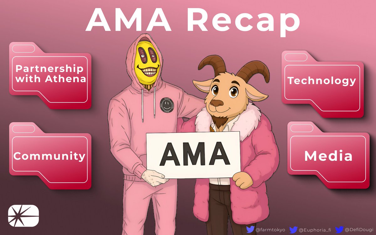 farmtokyo's tweet image. Topics discussed during the AMA

Partnership with Athena
They explained that Athena will become the protocol’s stablecoin.
The user sees USD, but all transfers “under the hood” are processed in Athena.
This provides simple onboarding: deposit via Apple Pay -funds are…