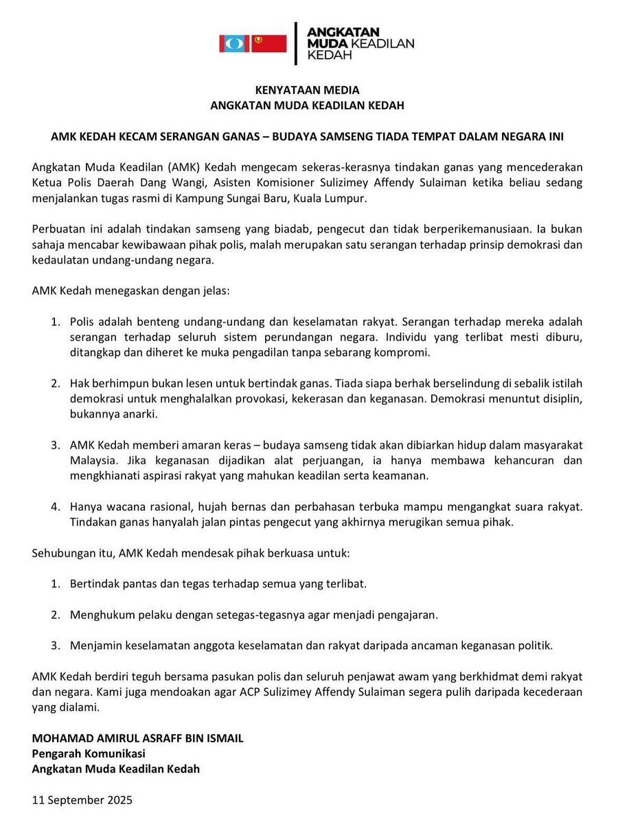 Angkatan Muda Keadilan Kedah tweet media