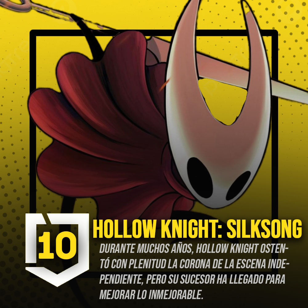 Análisis de Hollow Knight: Silksong - Tenemos nuevo mejor indie de la historia

"Hornet arrebata la corona de su predecesor, haciéndole quedar como una demo técnica en el proceso de consumarse como obra maestra"

Puntos Positivos ✅

🔹La jugabilidad es profunda, dinámica,