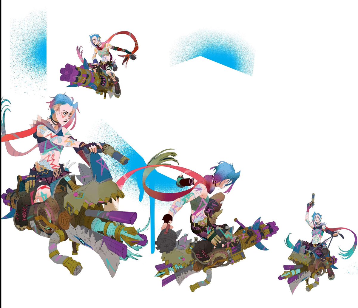 guess we know now who is behind these illustrations that were featured in ImagineFX magazine