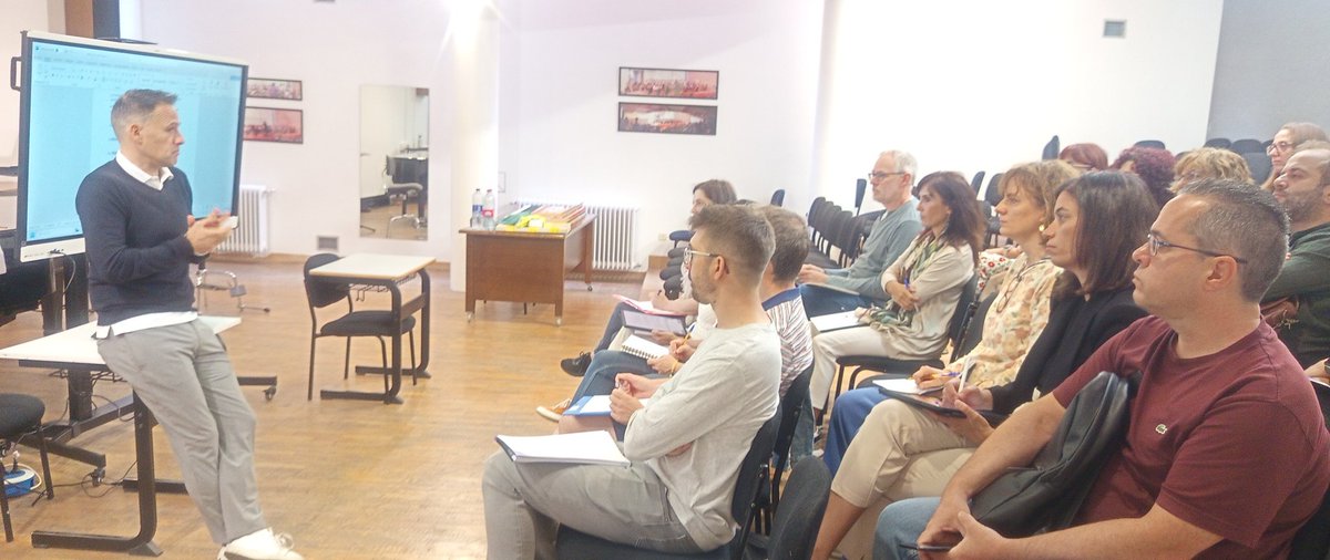 Iniciamos el curso "Erasmus + para el Conservatorio de Música".Colabora  Luis Miguel Sáez dentro del Plan de Formación del Conservatorio Profesional de Música de Salamanca  <a href="/salamancaconser/">Conservatorio de Salamanca</a>💡📚 #innovaCyL #formaciónCyL