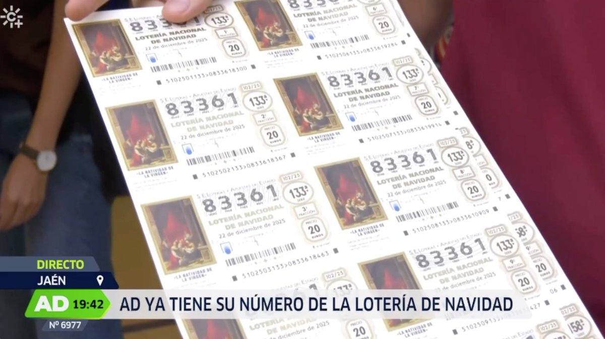 Andalucía Directo ❎ (@adirecto) on Twitter photo Apunta bien este número: 83.361
Hablamos dentro de 3 meses 👀 Apunta bien este número: 83.361
Hablamos dentro de 3 meses 👀
