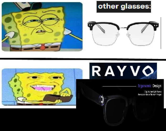 me_pr1's tweet photo. @rayvo_xyz @RealNadsClub @TalentumID @monad Rayvo glasses-themed meme https://t.co/nmQWh9qmrI