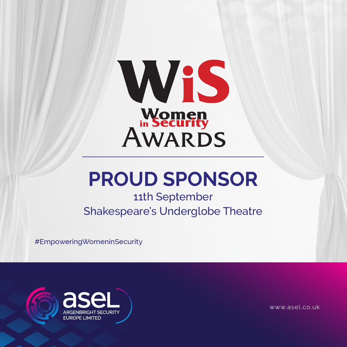 We’re really excited to be sponsoring and attending the Women in Security Awards tonight! ✨

Good luck to all the nominees, we can’t wait to be part of the celebrations! 🏆

#WomenInSecurity #SecurityIndustry #DiversityAndInclusion #Leadership #Innovation