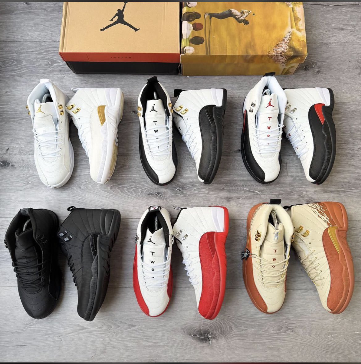 AIR JORDAN 12 RETRO AVAILABLE 

👟 40-46 📌 

70,000NGN