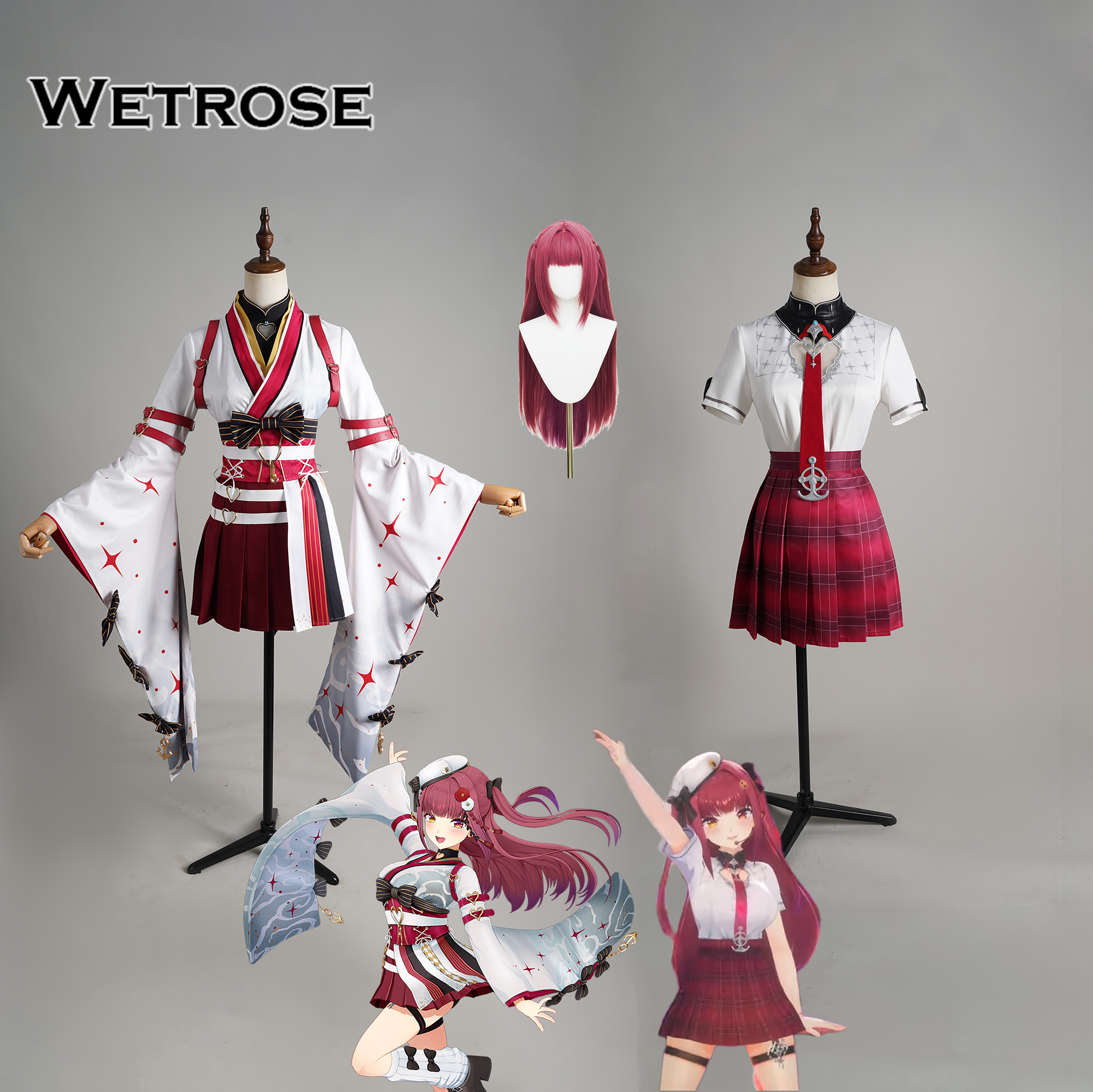 宝鐘マリン 2025生誕祭新衣装 コスプレ hololive（ホロライブ） 宝鐘マリン 生誕祭2025 制服 コスプレ