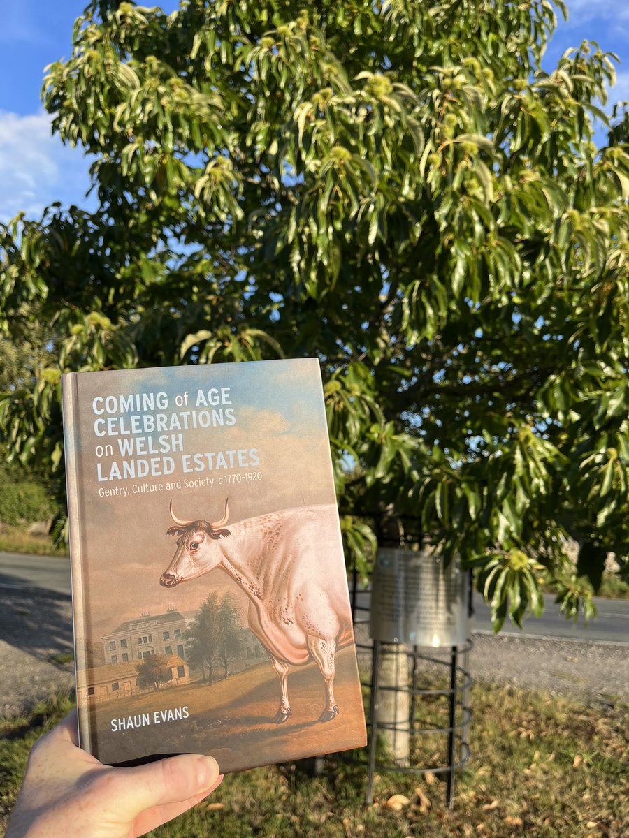 YstadauCymru's tweet photo. We’re delighted to announce the publication of Dr Shaun Evans’s new book!

Coming of Age Celebrations on Welsh Landed Estates: Gentry, Culture and Society, c.1770-1920

See more at:

https://t.co/2JX1K37Nd6

@boydellbrewer https://t.co/GO7OayqShq