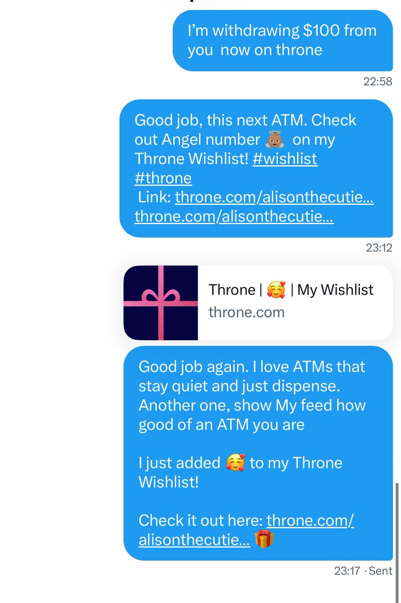 xxGoddessAlison's tweet photo. ATMs that don’t talk are the best! https://t.co/VXDX6TBjF3