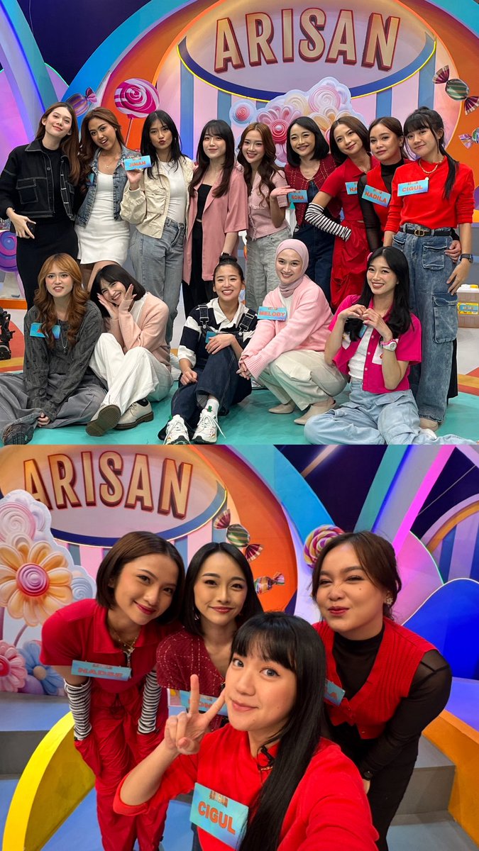 Reuni di Arisan 😆🫶🏼 masi padaa inget namaa kitaa semua gaa?