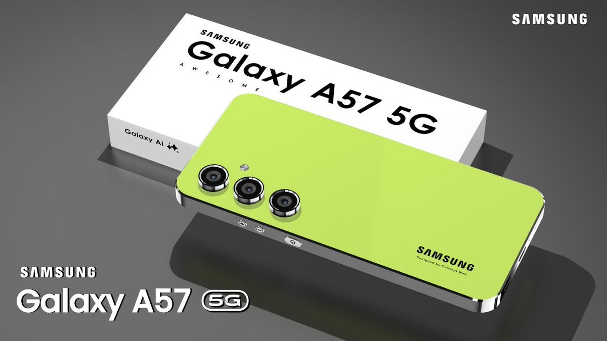 The Samsung Galaxy A57 5G was released with a 5000mAh battery, 256GB of storage, and a 64MP triple camera
Read more >>> tinyurl.com/y338vmty