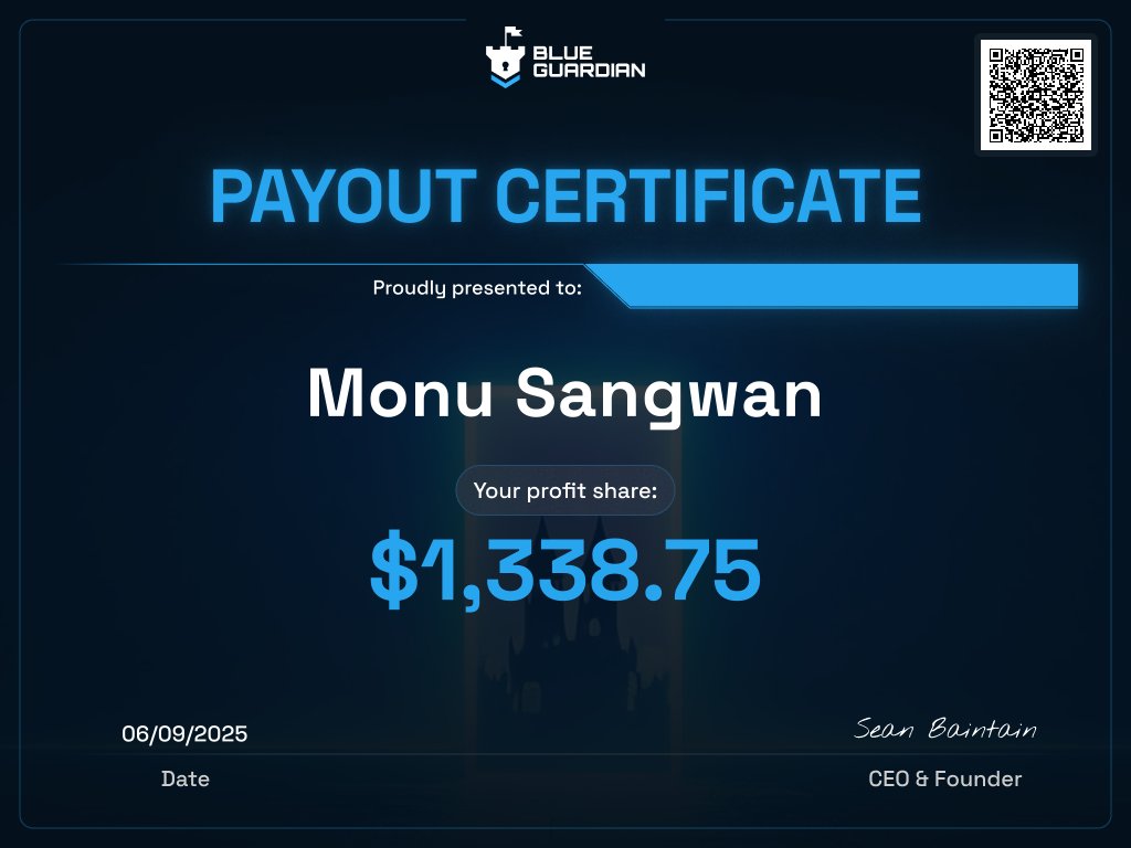 BlueGuardiancom's tweet photo. Trading with Blue Guardian is a "give and receive" relationship

Share your trading skills and get paid based on your hard work

Just like our funded trader Monu did 👇 https://t.co/7AxWhwc8VP