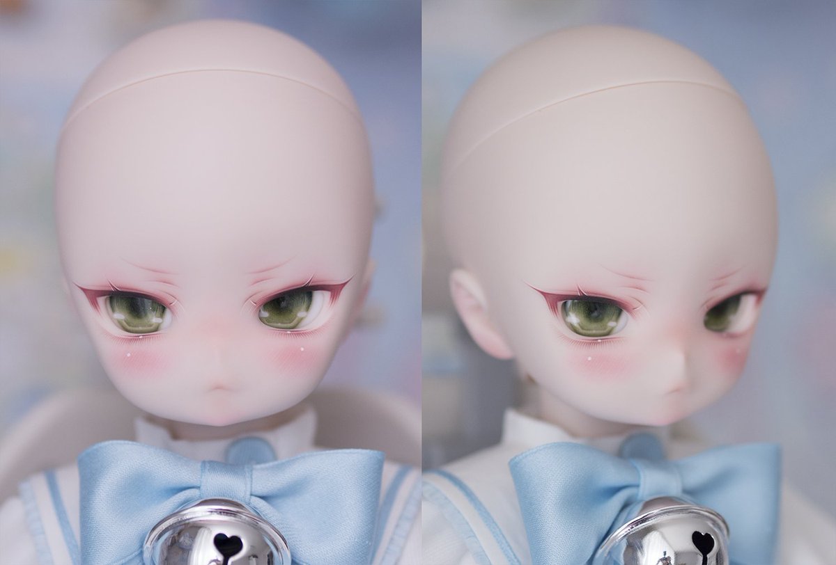 ディーラー様製カスタムヘッドソフビ盛DDH-27SW+アイ2ドール