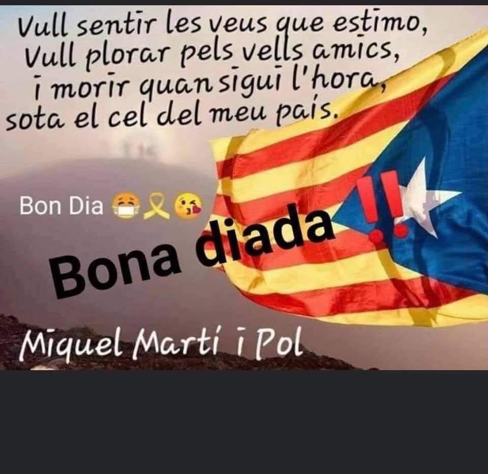 Bona diada  amics !!!!?