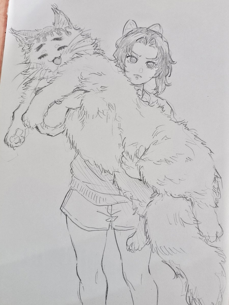 ｼﾉﾌﾞちゃんにだっこされるのが好きぃ❤